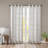 Fretwork Print Grommet Top Window Curtain Panel(Only 1 Pc Panel)-94464088-94464094