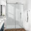 Porte de douche coulissante simple 72 po L x 60 po H-137366820-137366823