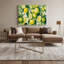Art mural sur toile beige Fruit Sudachi-179247759
