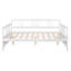 Lit de jour pleine grandeur avec pieds de soutien, canapé-lit convertible pour le confort et la durabilité, parfait pour tout décor.-93286983