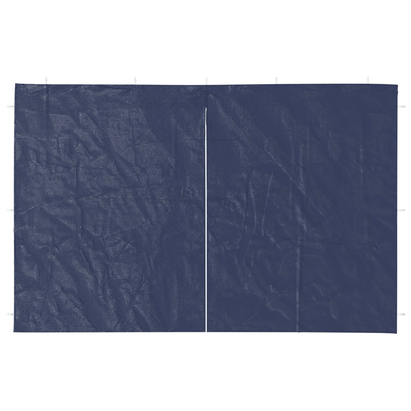 Freeport Park Plastic Side Wall for Gazebo, Blue