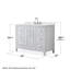 Daria 48'' W Vanity-35143926-35189612-35143927