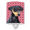 Éclairage pour nuit en céramique keeshond hearts love and valentines