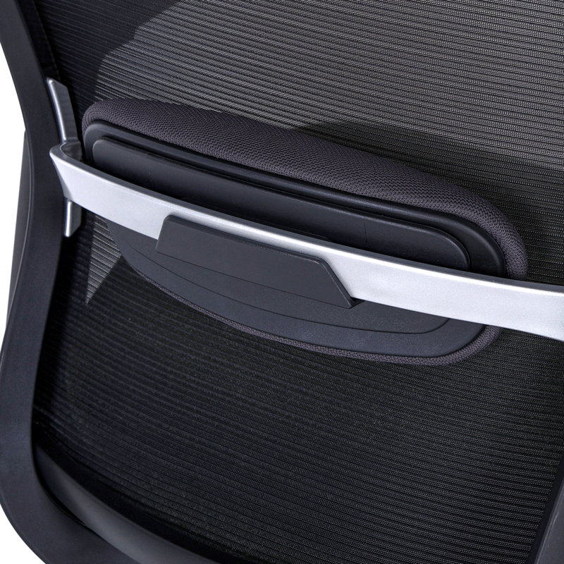 Fauteuil de bureau ergonomique COLAMY, fauteuil de bureau à réglage instantané avec siège en lévitation, accoudoirs synchronisés 4D, soutien lombaire et dossier en filet respirant, pin