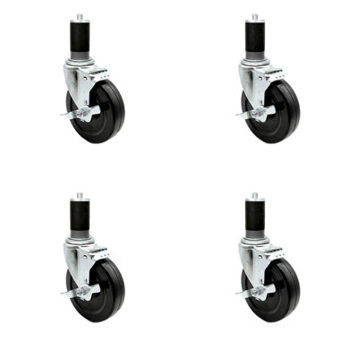 Hard Rubber Caster