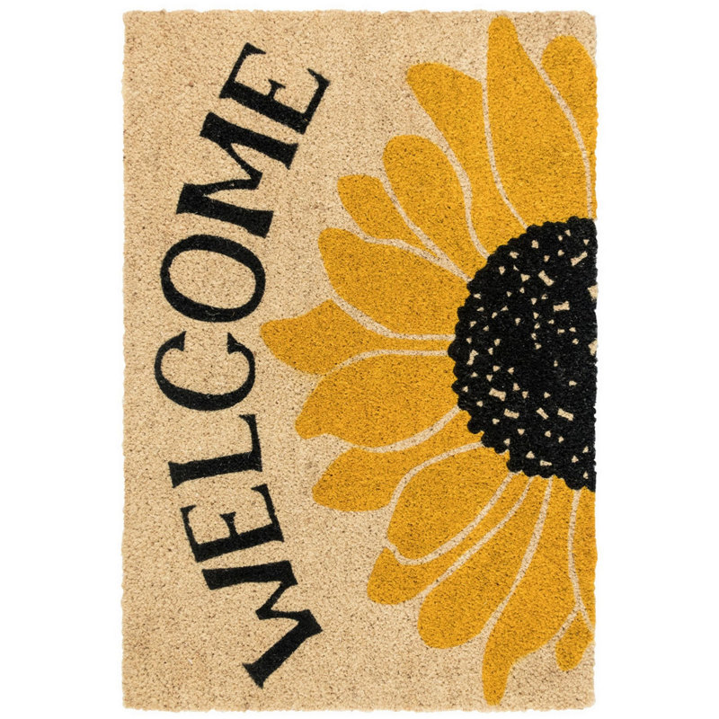 Sunday Morning Coir Door Mat