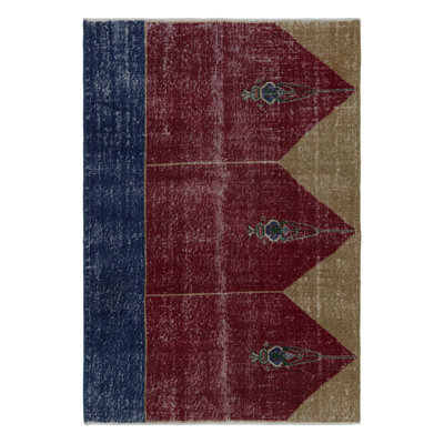 Hand Knotted Wool Area Rug