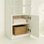 Armoire modulaire en bois avec miroir