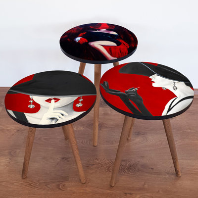 Tables gigognes 3 pieds Barringer