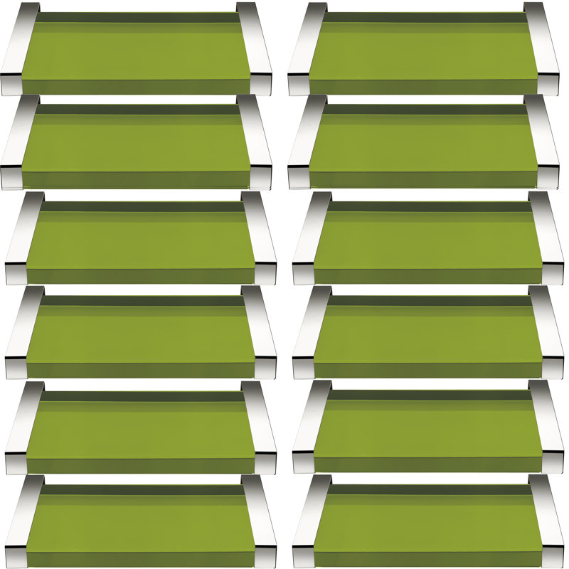 Plateau MEPRA Quattro, H 2,36 po x L 19,69 po x l 12,6 po, Limette