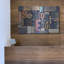 «Ebony Designs», typographie 14 par Holli Conger, art mural en métal-998170721