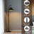 68.3'' Black Arched Floor Lamp 1-Light for Living Room