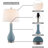 Leithgow Ceramic USB Lamp-1274057531