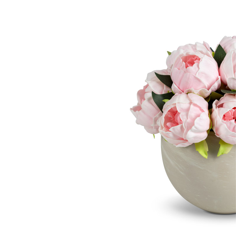 Arrangement de pivoines Caspian RealTouch