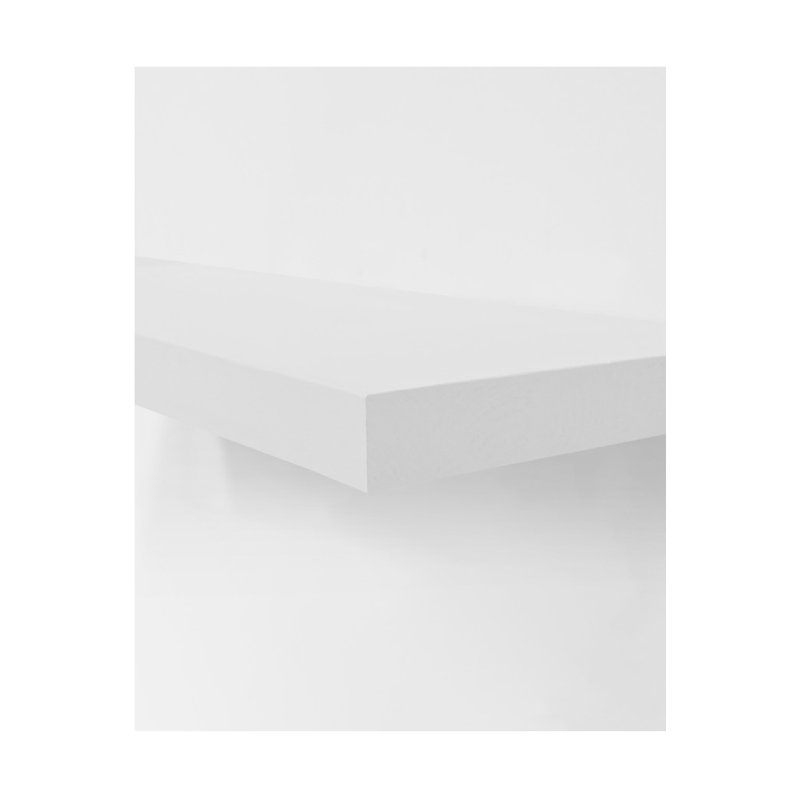 Tablettes Melva 140, Blanc, H 1 po x l 55 po x P 8 po