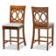Tabouret de comptoir en bois massif 25 po Rundell