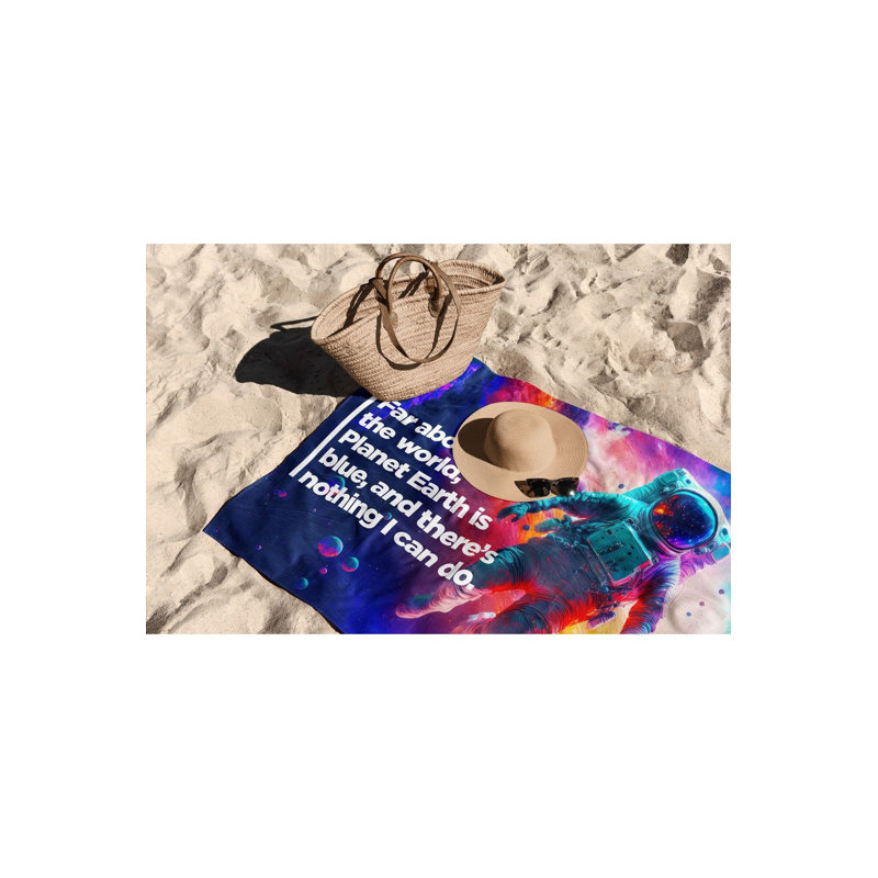 Serviette de plage ultra-douce, 30 x 59 pouces | Microfilament 70% polyester / 30% polyamide | Séchage rapide, léger et compact pour les voyages | Parfait pour la plage, la piscine, la salle de sport et les aventures en plein air