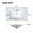 Freestanding 30" Bathroom Vanity With Ceramic Top-1783252327
