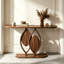 Console en bois massif de style médiéval-2088197609