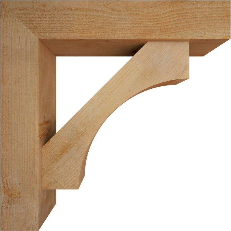 Support Westlake Block avec support décalé, 36 po x 36 po, Sapin Douglas de l 8 po (scié brut)