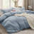 Bedsure Duvet Cover Queen Set Prewashed Extra Soft Cotton-Like Beding Set （Set of 3）-106256322-101518332