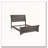 Rustic Wood Platform Bed-886151081