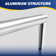 55'' - 59" W x 56'' H Double Sliding Semi-Frameless Tub Door With Clear Tempered Glass