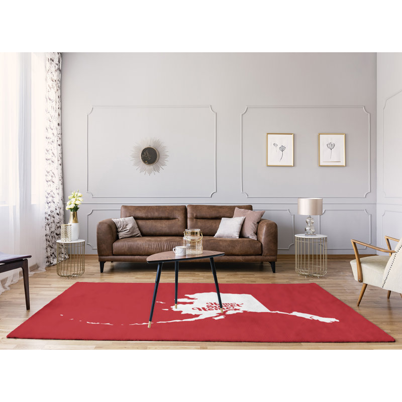 Tapis en polyester à ancrage doux home, Rectangle 8 pi x 10 pi