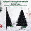 4.92' H Lighted Artificial Christmas Tree-602849793-602848788-602847045