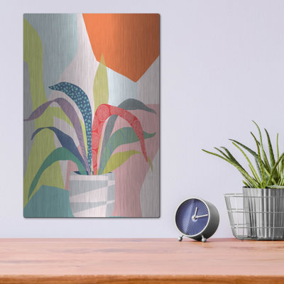 Winston Porter 'Clown Plant' by Ioana Horvat Metal Wall Art