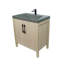 Meuble-lavabo simple 31,5 po avec plateau en granite Guinevere-209869722