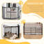 Free Standing Pet Gate With Door-67182273