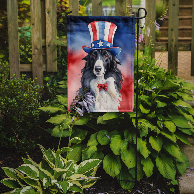 Drapeau patriotique du jardin américain, Borzoi