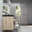 Ensemble de meuble-lavabo mural simple 48 po Lause Kody-1968332305