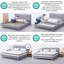 Siesta Pocket Sprung Double Mattress 135 x 190cm 22cm Deep Medium Firm Hybrid Mattress Breathable Mattress in a Box with Pocket Springs