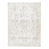Distressed One-of-a-Kind 7'6X10'2 Hand Knotted Area Rug
