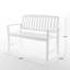 Banc en bois d'acacia 2 places-208119408