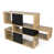 Oak / Matte Black