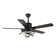 Eustolio 52'' DIY Shade Reversible Caged Ceiling Fan with Dimmable LED Light and Remote