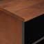 TV Cabinet with Drawer with Shelf Brown Solid Mango Wood Living Room