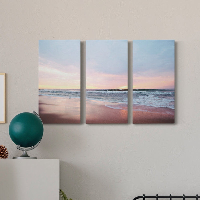 " Morning Stroll " 3 - Pieces, 60" H x 40" W x 1" D