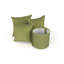 Abat-jour tambour en plastique / coton Drum-91870715