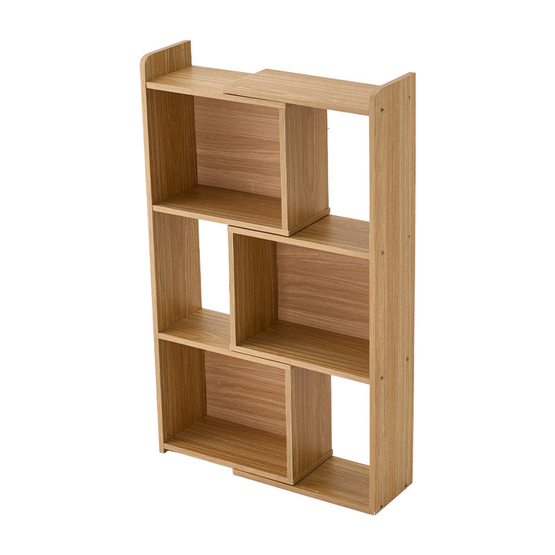 80cm H Bookcase, Natural Wood