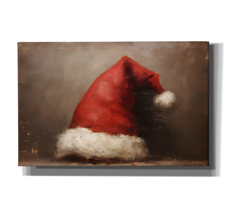 «Santa Hat» par Petals Prints Design, H 26 po x l 40 po x P 1,5 po