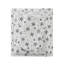 Ensemble de draps 4 pièces avec flocons de neige noirs, flanelle 100% coton, dimensions surdimensionnées allant jusqu'à 18 po de hauteur, douceur supérieure, drap-housse élastique, pré-rétréci