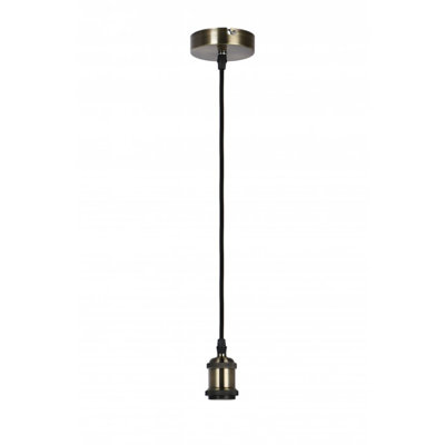 Blaylock 1 - Light Black Bulb Pendant