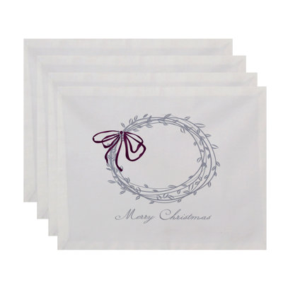 Briese Polyester Floral Rectangle Placemat