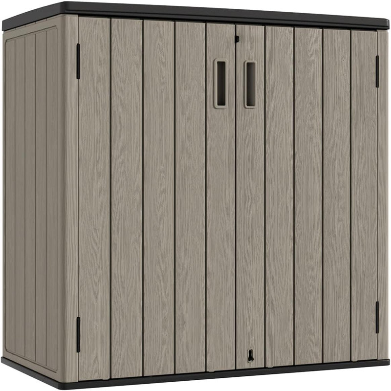 27.6"D X 51.6"W X 45"H Storage Cabinet, White