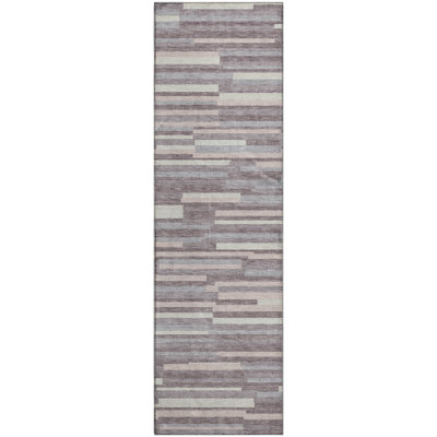 Premium Machine Washable Prisco Lavender Rug