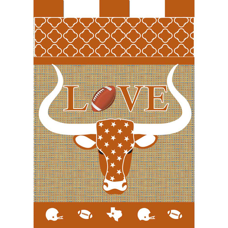Drapeau de jardin Chakiya en polyester 18 po x 13 po